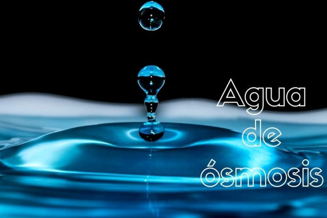 Agua de osmosis